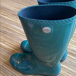 Ugg Hunter Green Rain boots Size 6
